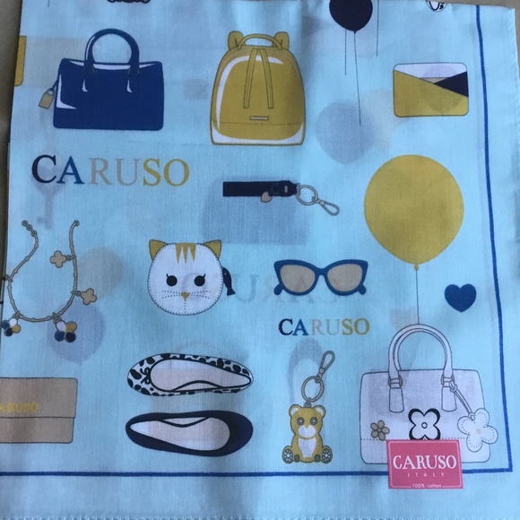 Caruso Handkerchief New with tags - Picture 3 of 12